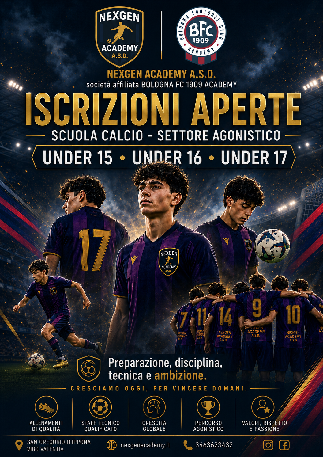 Locandina Agonistico ISCRIZIONI